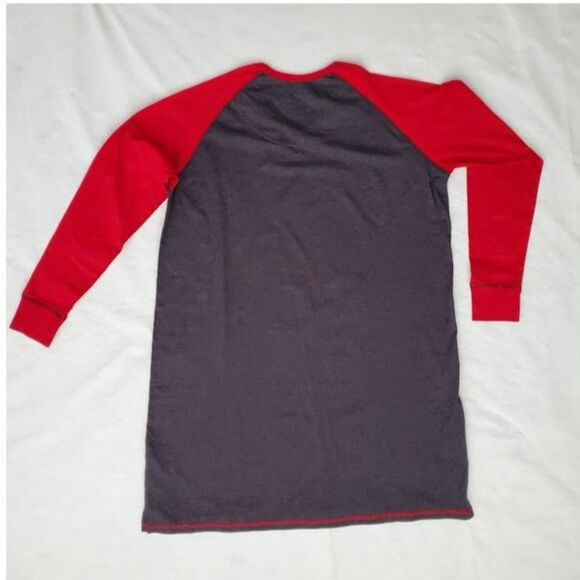 NWT Lazy One Falala Llama Christmas Nightshirt Long-sleeve Size L/XL Pyjamacore - Picture 3 of 9